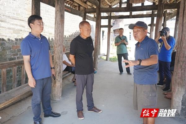 胡彬彬一行调研绥宁古村落文化_邵阳头条网