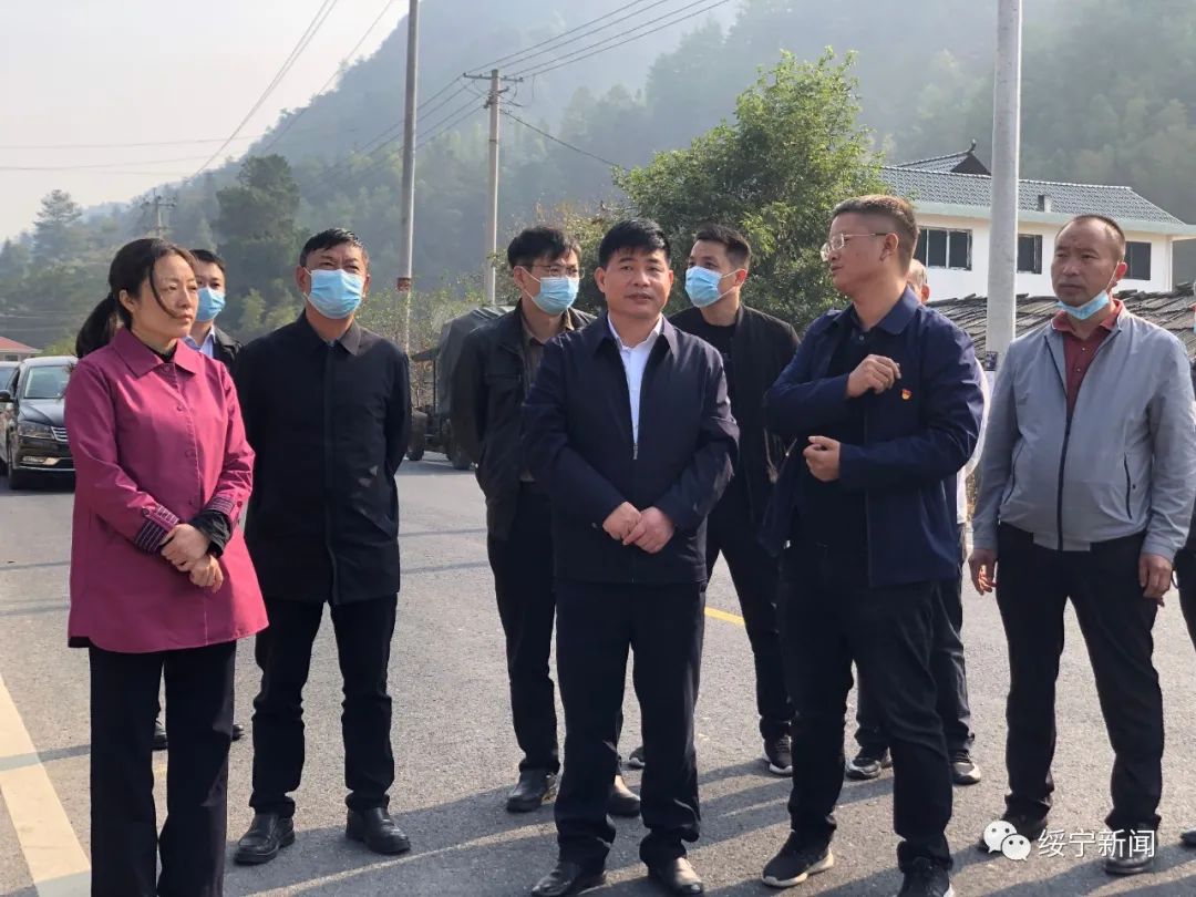 佘芝云到长铺子乡调研督导疫情防控、乡村振兴、安全生产等工作_邵阳头条网