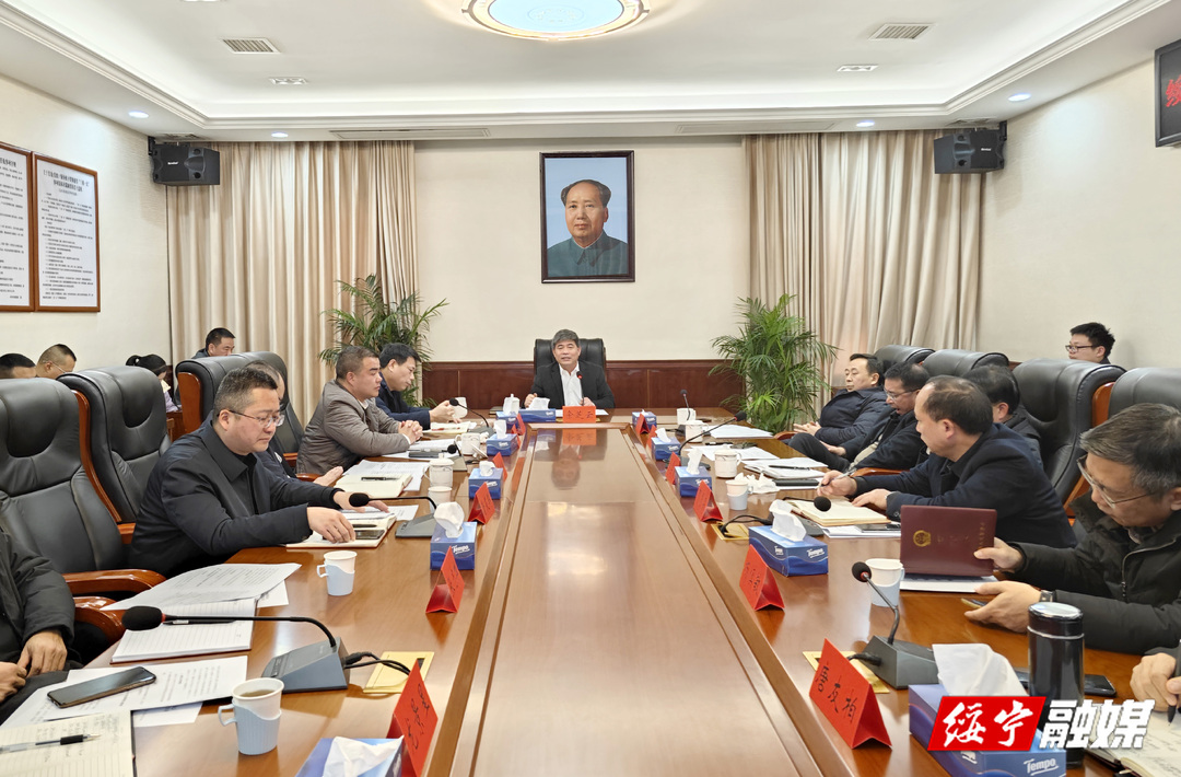 佘芝云主持召开绥宁县国土空间规划委员会2024年第一次专题会议_邵阳头条网