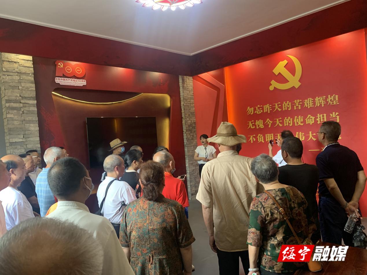 长铺社区党总支：开展红色教育 传承红色基因_邵阳头条网