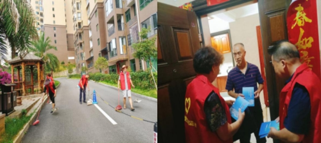 长铺镇藏珑小区党支部开展“共建洁美家园，喜迎党的二十大”主题党日活动_邵阳头条网