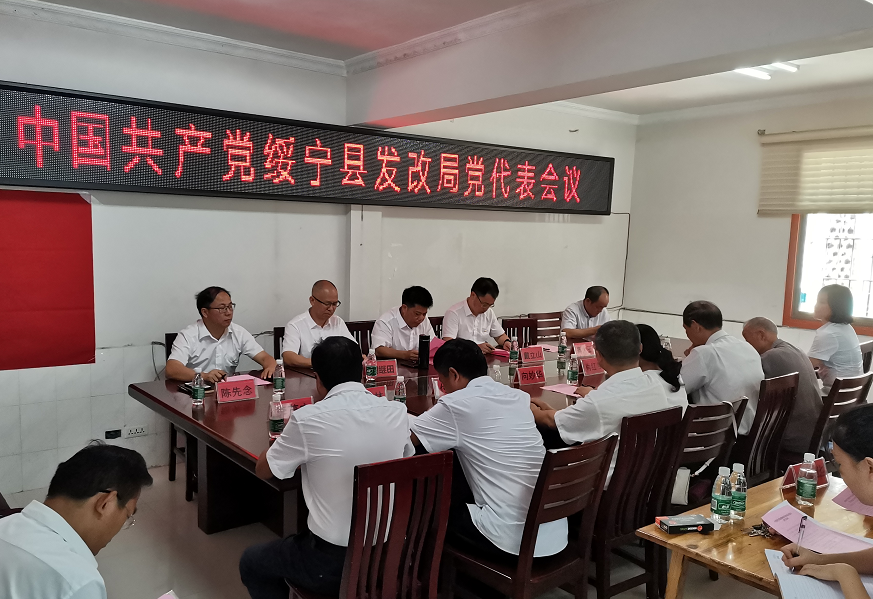绥宁县发展和改革局党代表大会召开_邵阳头条网