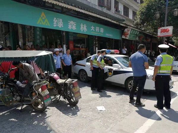 关峡乡开展摩托车电动自行车“戴帽工程”集中专项整治_邵阳头条网