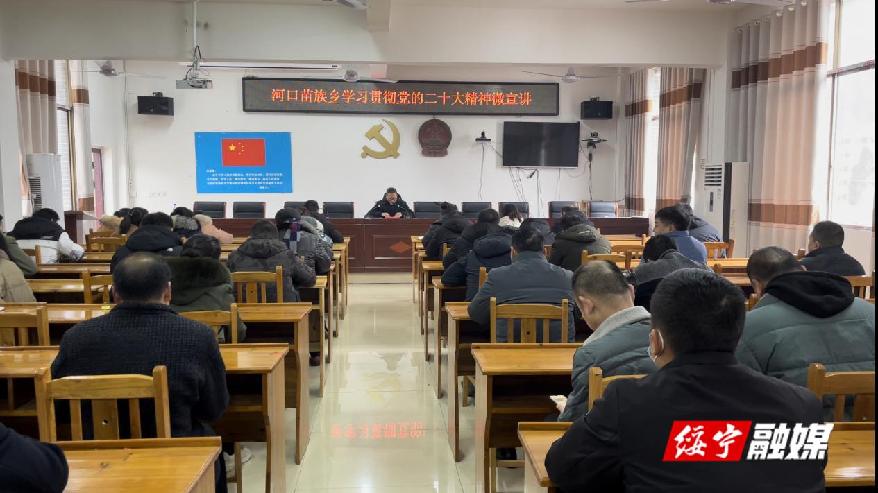 河口乡：“青坡讲堂”新年新篇章_邵阳头条网
