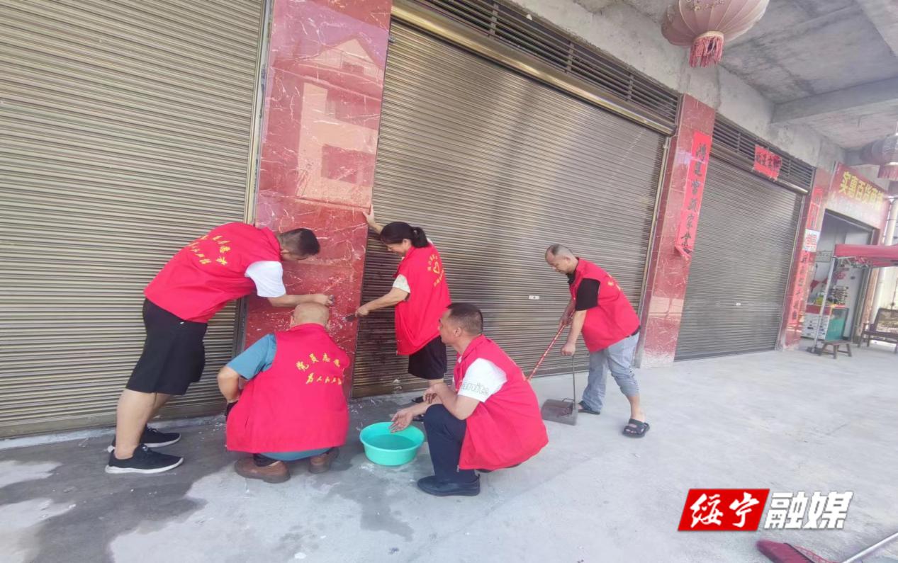河口乡：党员干部齐上阵 红心向党迎“七一”_邵阳头条网