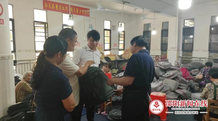 绥宁县人社局开展就业帮扶车间实地走访_邵阳头条网
