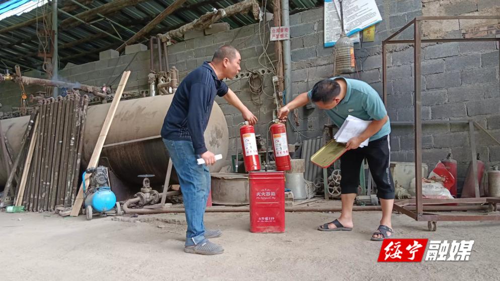 水口乡：深入辖区企业开展消防安全检查行动_邵阳头条网