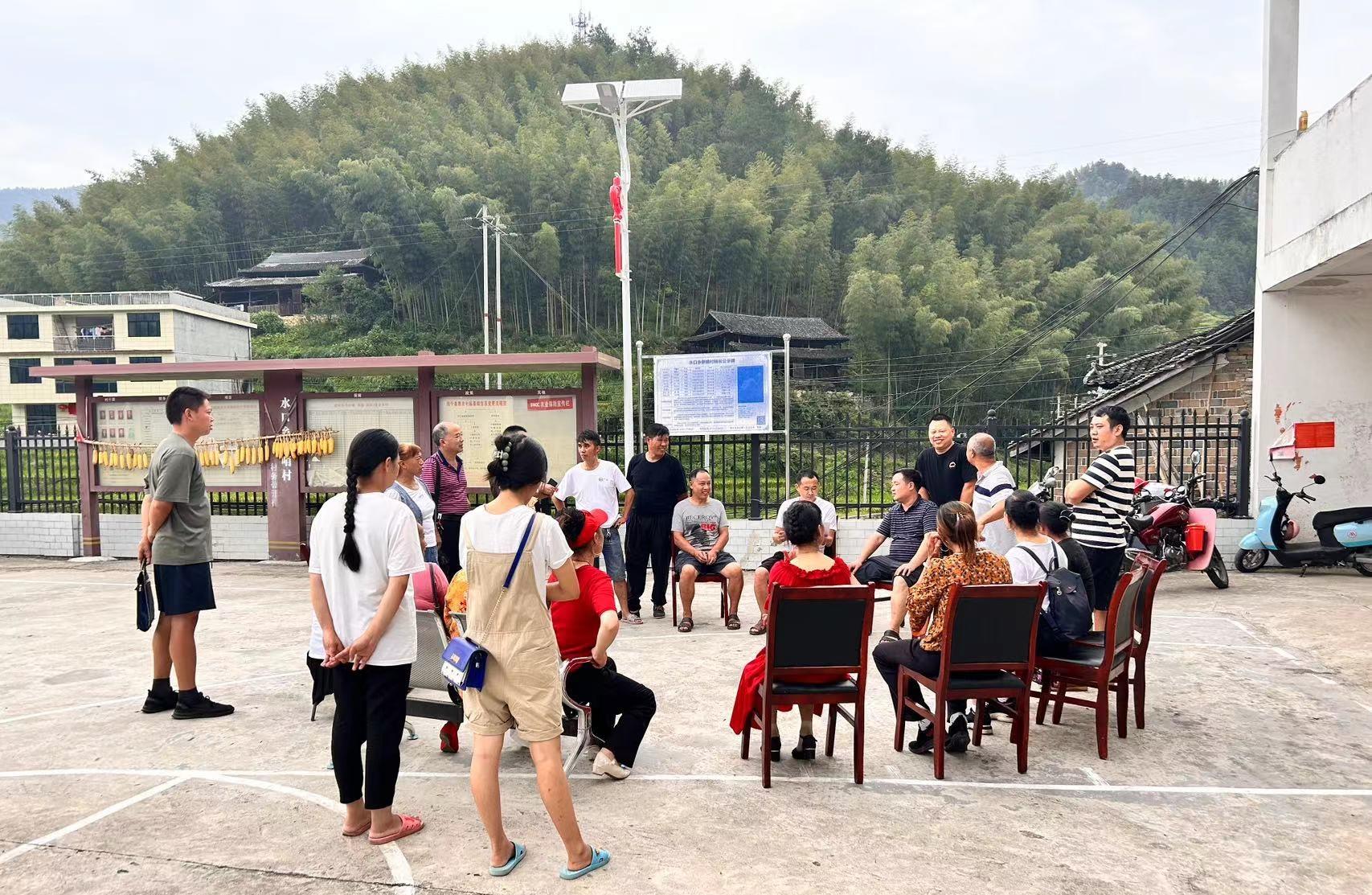 水口乡：院落会上拉家常 禁毒宣讲创平安_邵阳头条网