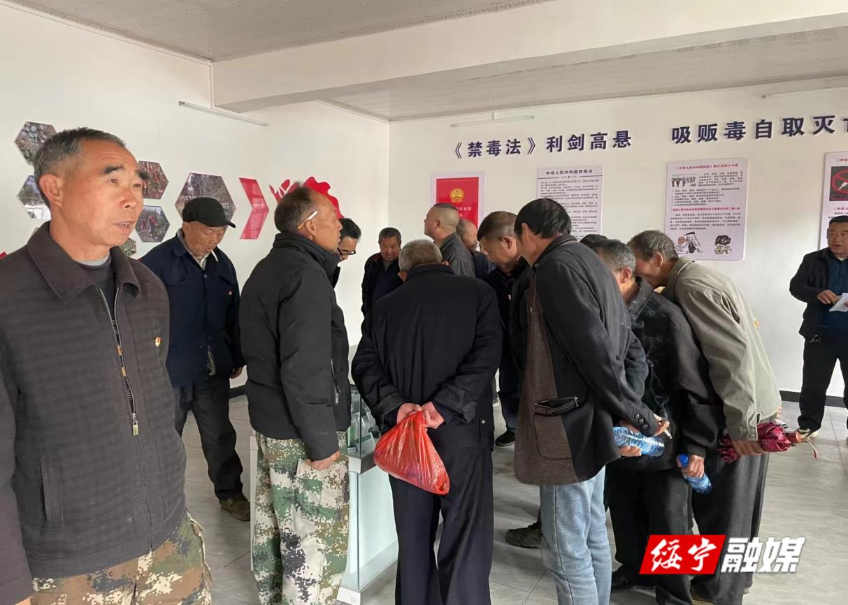唐家坊镇：开展“禁毒宣传党员先行”主题党日活动_邵阳头条网