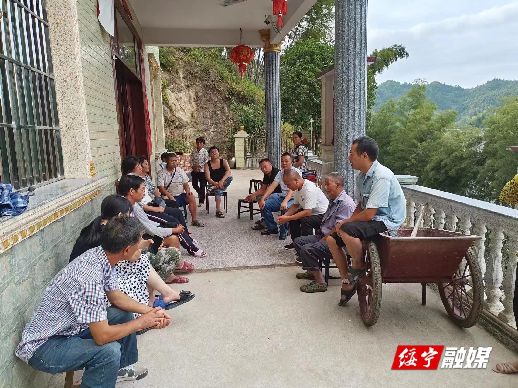 唐家坊镇：院落会助力基层平安建设_邵阳头条网