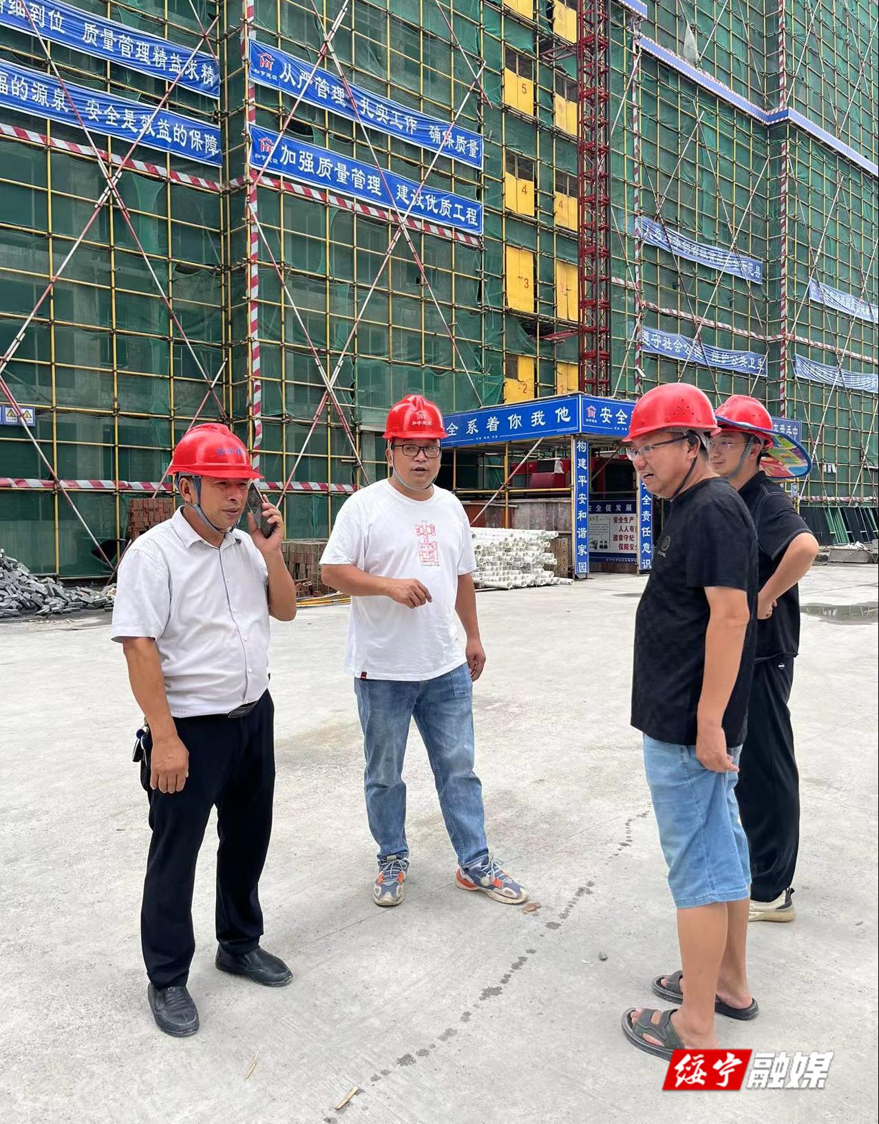 绥宁县住建局开展建筑工地扬尘治理督查_邵阳头条网