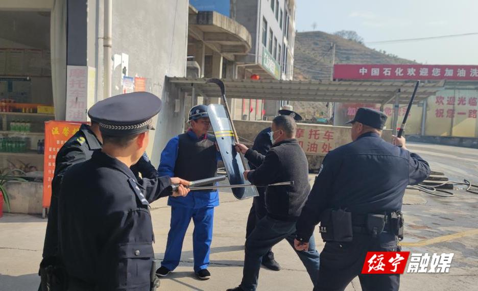 寨市乡：杜绝麻痹思想 强化反恐演练_邵阳头条网