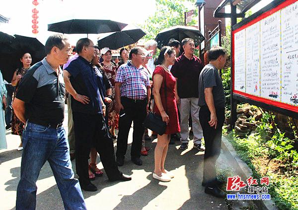 中华诗词学会实地验收绥宁县“中华散曲之乡”创建工作(图6)