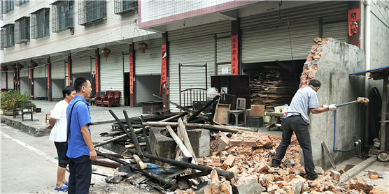 绥宁县城管局持续发力 再拆违建749平方米(图3)