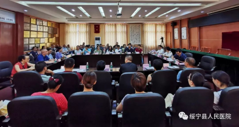 绥宁县卫健局领导调研指导县人民医院工作(图28)