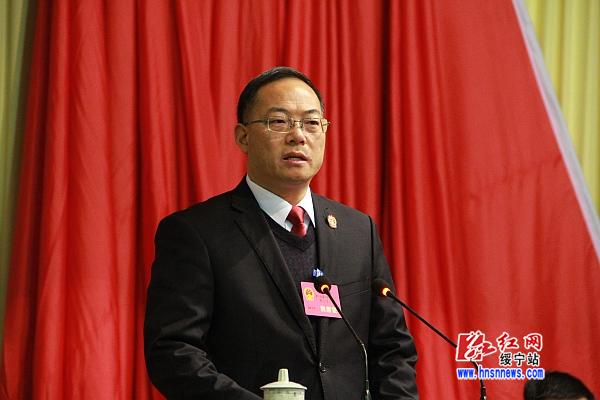 绥宁县第十七届人民代表大会第五次会议举行第二次全体会议(图4)