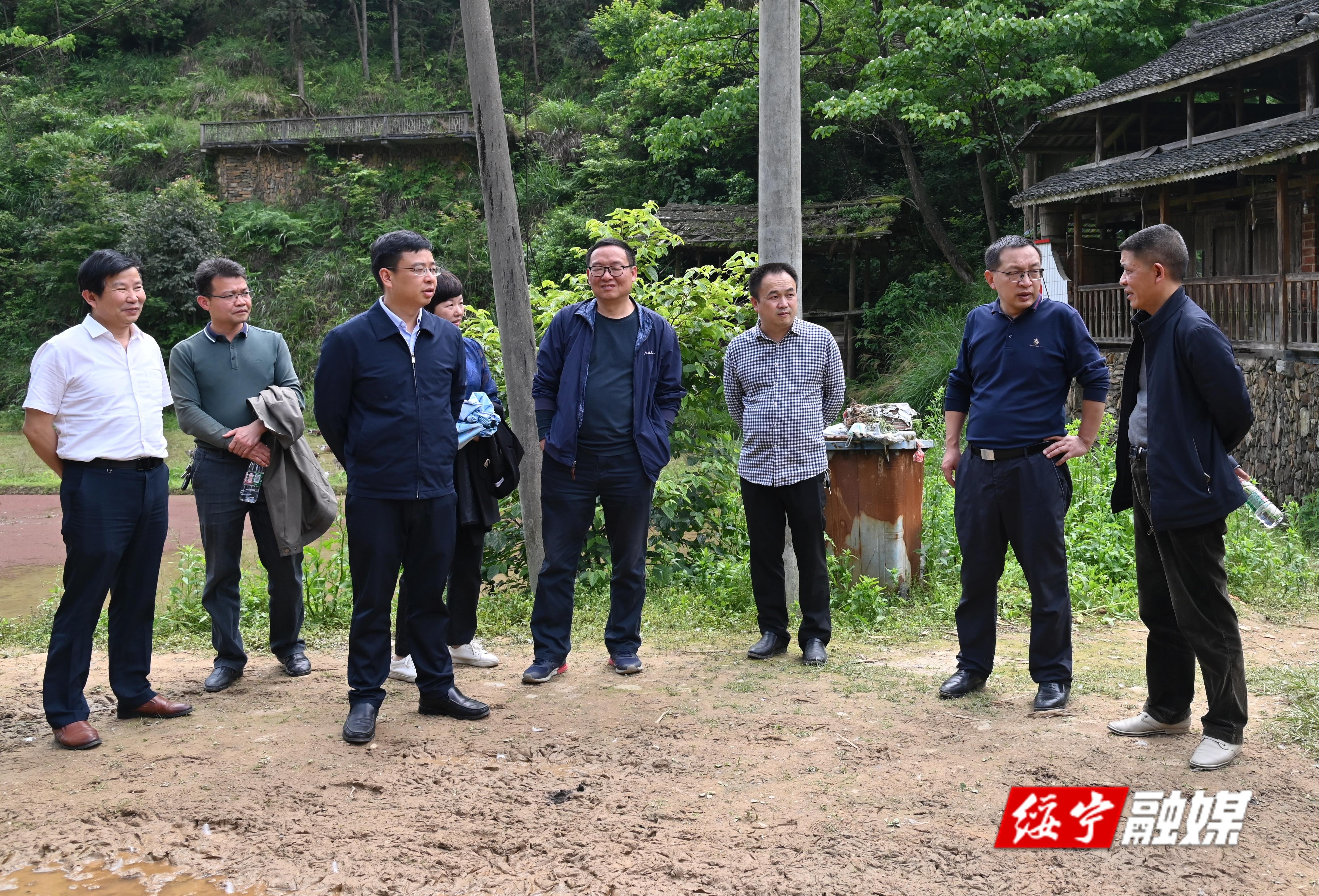 县人大常委会现场调研乡村道路建设(图1)