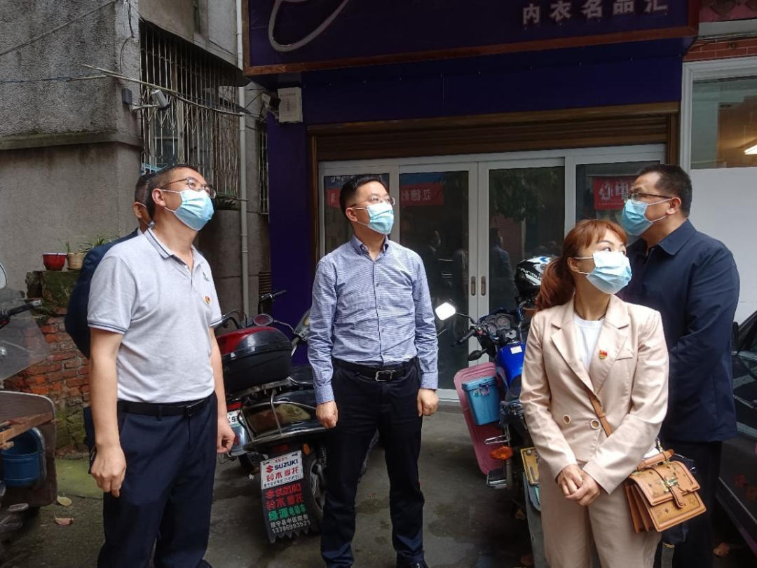 龚红果到绥宁县督导疫情防控、自建房安全专项整治等工作(图3)