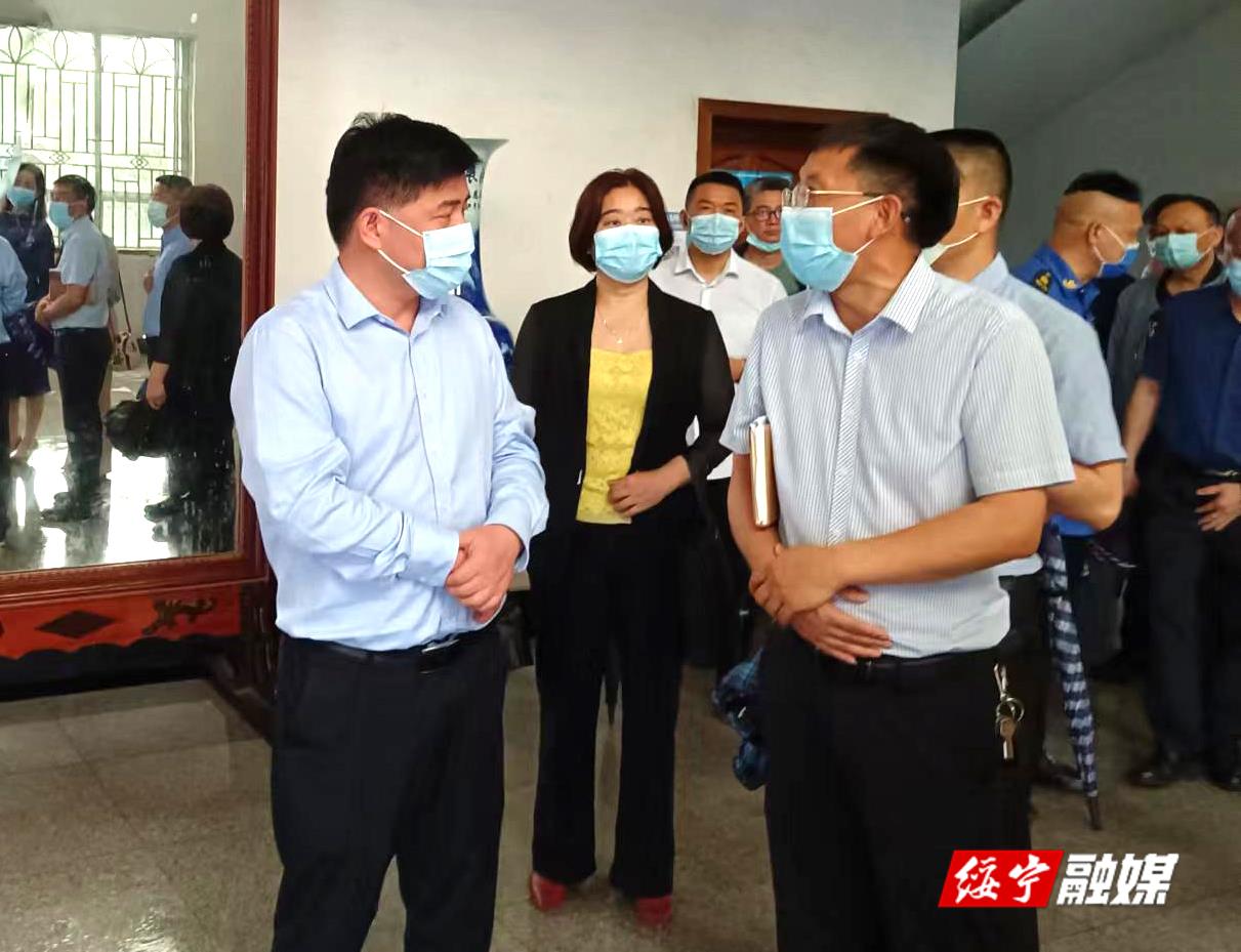 佘芝云检查调研今年绥宁县高考准备工作时强调：抓实抓细高考各项准备工作 确保高考安全平稳有序(图1)