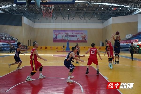 绥宁县“喜迎二十大、奋进新征程‘绿洲杯’”职工篮球赛乡镇组比赛圆满落幕(图1)