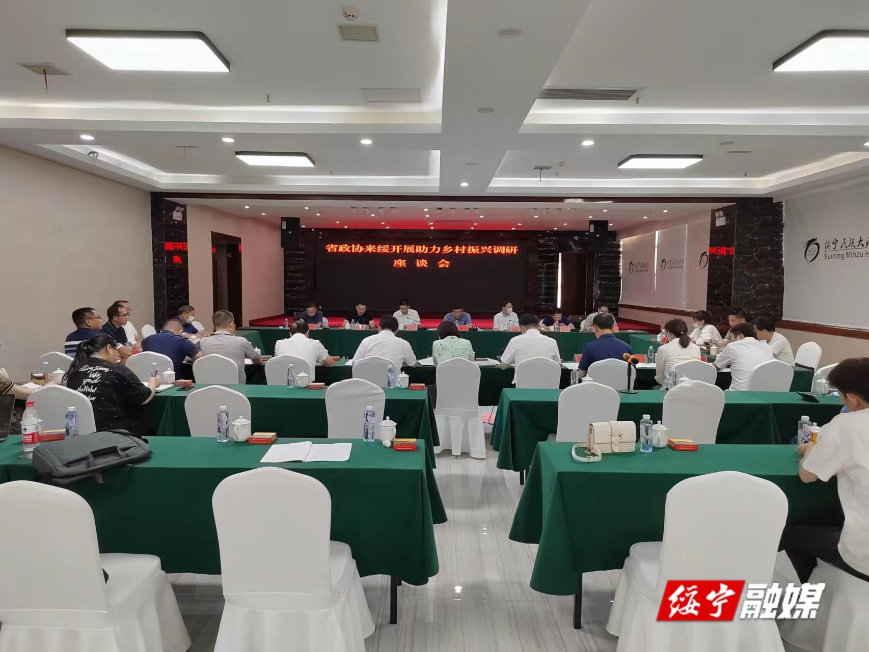 省政协党组成员、副主席李民到绥宁县调研乡村振兴工作(图1)