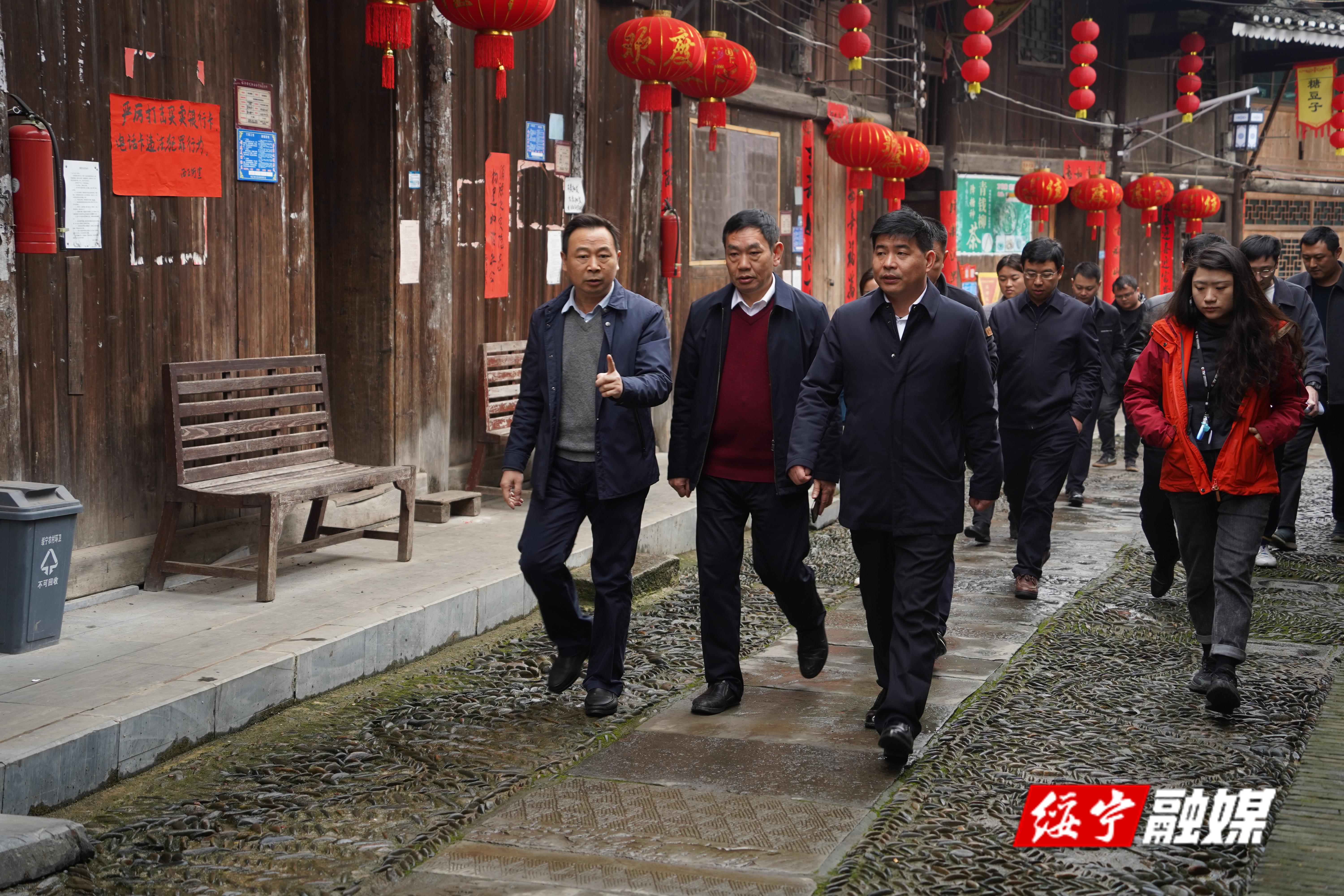 佘芝云带队调研传统村落保护工作(图1)