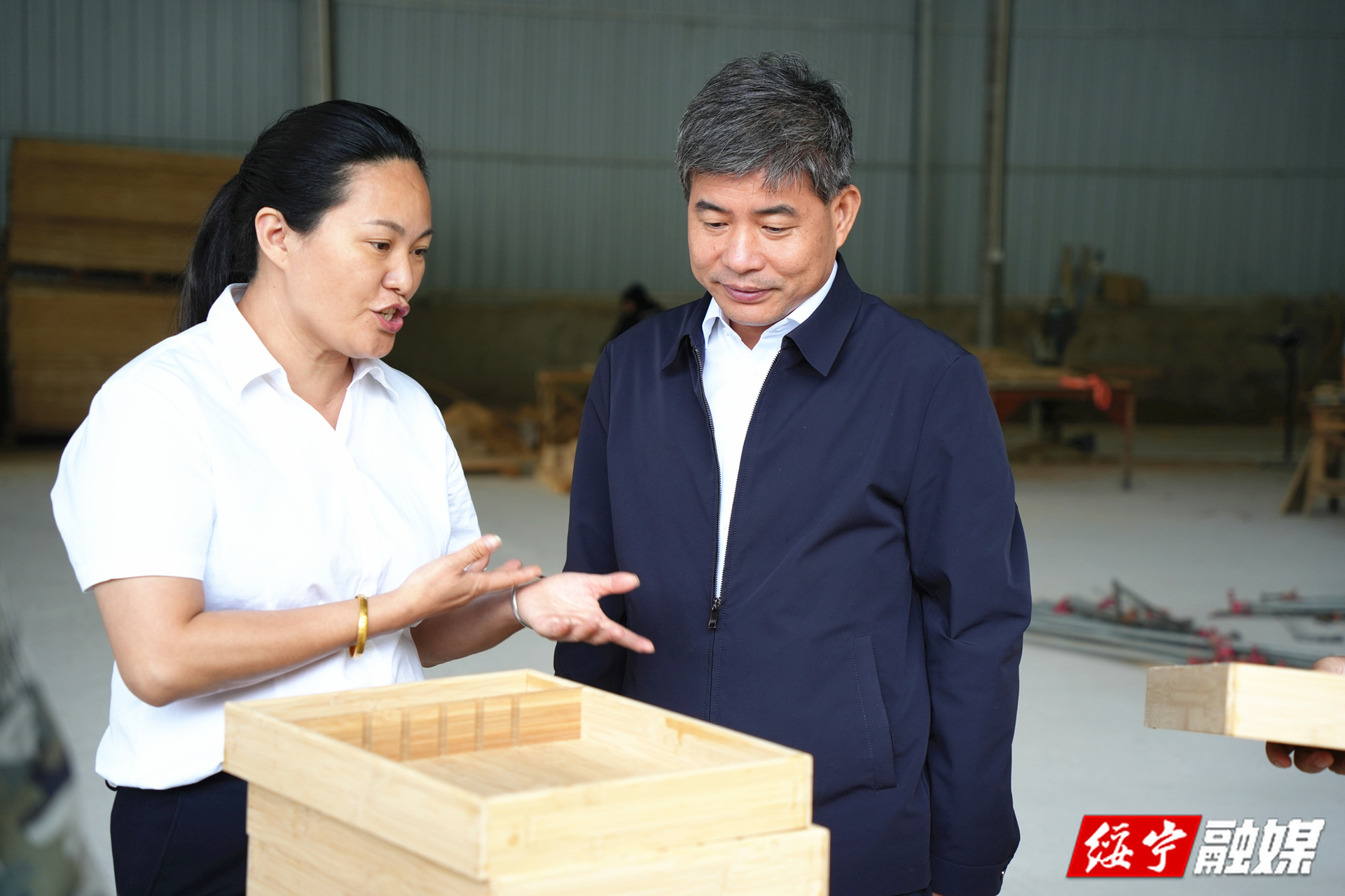 佘芝云在调研竹产业链群观摩点时强调：以产业集群发展赋能县域经济高质量跃升(图2)