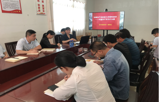 邵阳市生态环境局绥宁分局党史学习教育专题宣讲(图2)