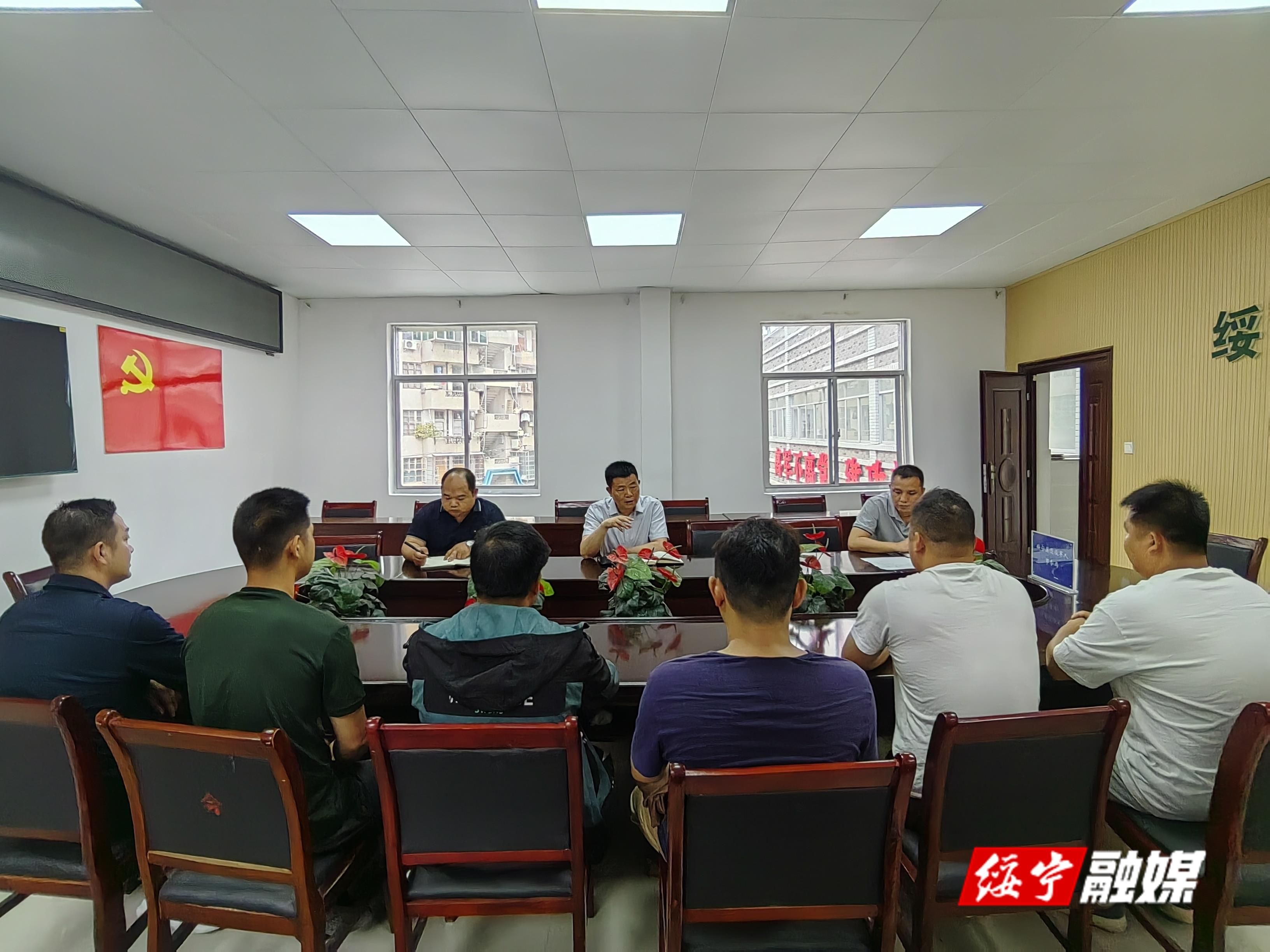 绥宁县退役军人事务局创新开展转业士官待安置期间岗前实习工作(图1)