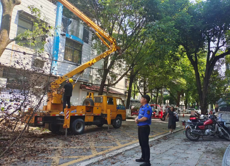绥宁城管：用实际行动护航高考(图4)