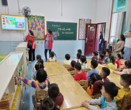 万家坪社区开展文明卫生进校园活动(图2)