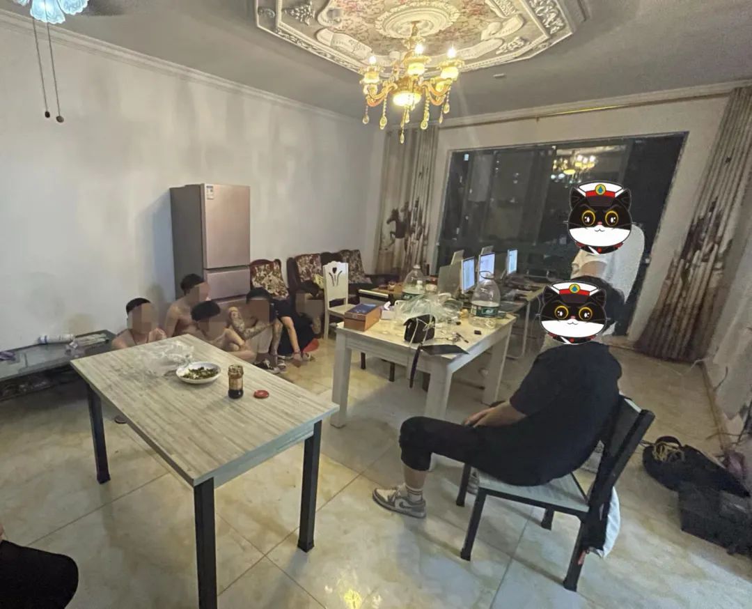 千里出击，绥宁公安成功打掉一电诈窝点(图1)