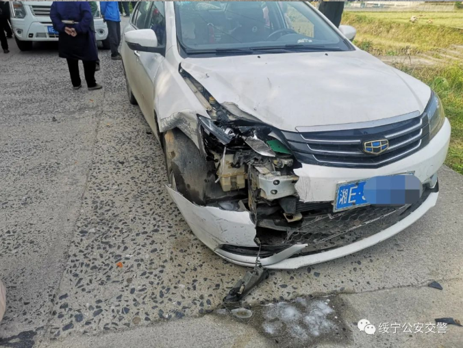 绥宁交警：“一盔一带”一起身边交通事故警示案例(图8)