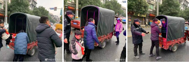 绥宁交警新年温情执法祛隐患获点赞(图1)
