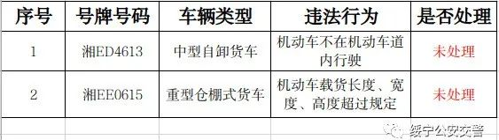 绥宁县2023年8月重点企业车辆交通违法曝光(图2)