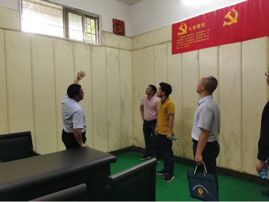 市执纪审查调查安全督查组到乐安乡督查工作(图1)