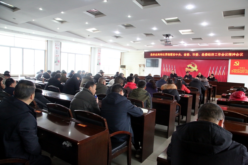 绥宁县林业局召开全体职工大会(图1)