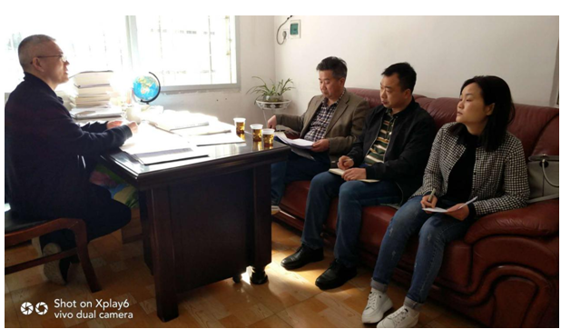 绥宁县纪委副书记杨芳斌率队对民政局“廉洁单位”创建工作进行督导检查(图1)