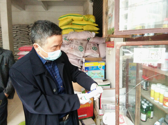 绥宁县展开农资市场安全监管整治，为春耕备耕保驾护航(图1)