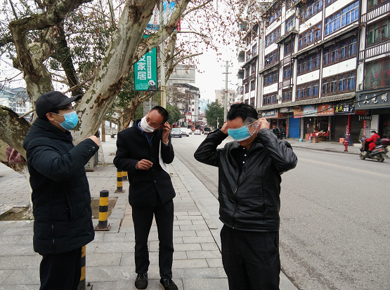 绥宁县农业农村水利局党员干部积极参与社区疫情防控工作(图2)