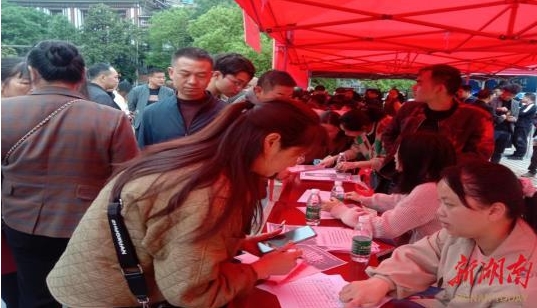 ​绥宁县举办2023年民营企业专场招聘会(图2)