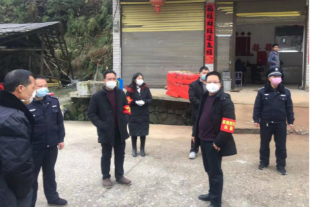 吹响战“疫”冲锋号——绥宁县唐家坊镇疫情防控“战斗连”工作纪实(图1)