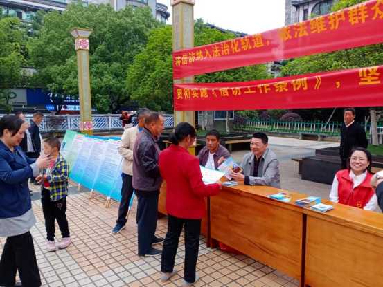 绥宁县开展《信访工作条例》学习宣传活动(图1)