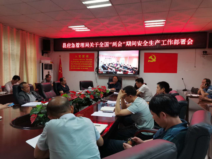 绥宁应急管理局开展全国“两会”期间安全生产督导检查(图1)