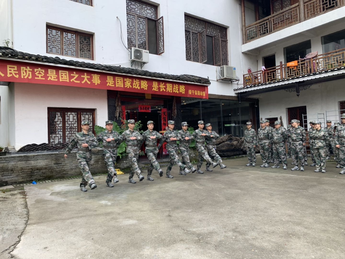 绥宁县2020年度人防专业队集训圆满完成(图5)