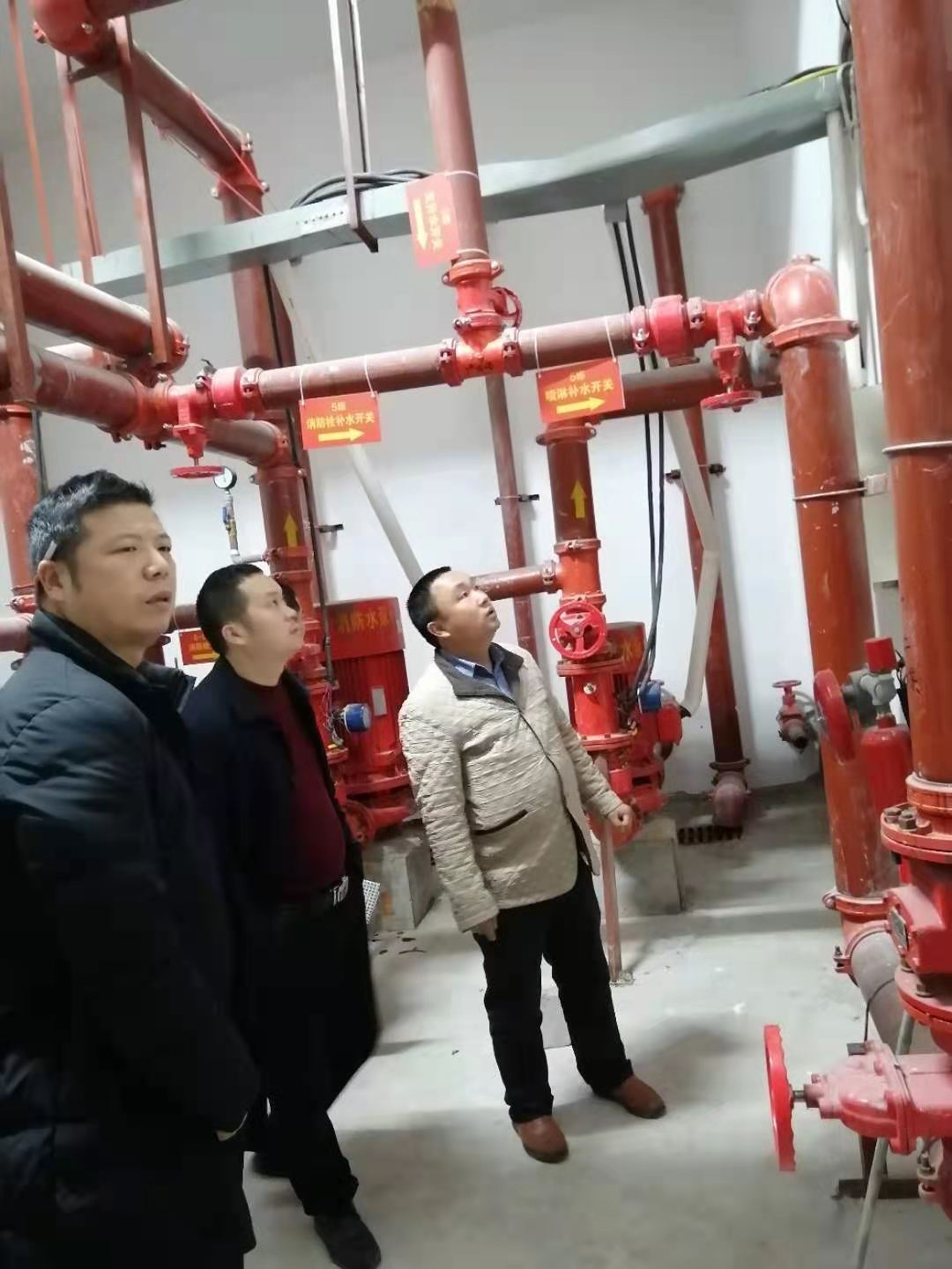 县住保中心对绥宁县物管小区开展消防安全排查(图1)