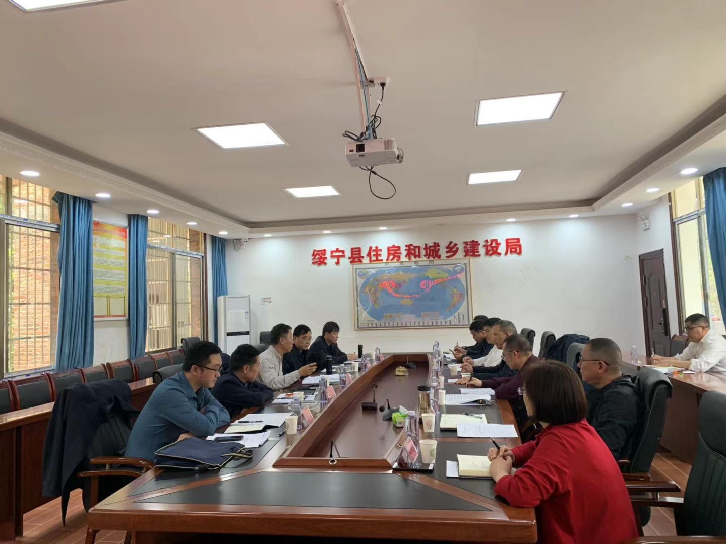 周报春一行来绥调研人防工作(图2)