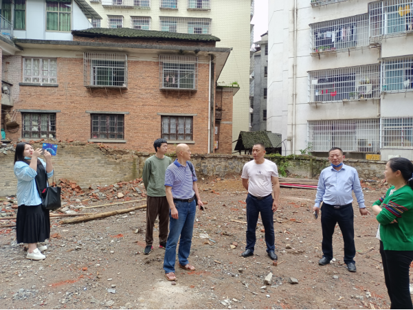绥宁县住建局聘请专家指导房屋建筑安全风险排查整治工作(图1)
