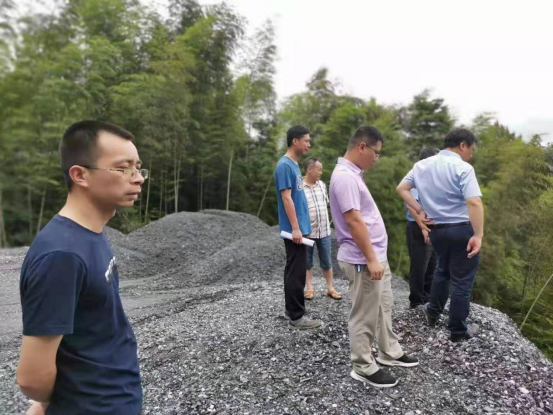 省厅来绥宁县进行绿色矿山督导(图2)