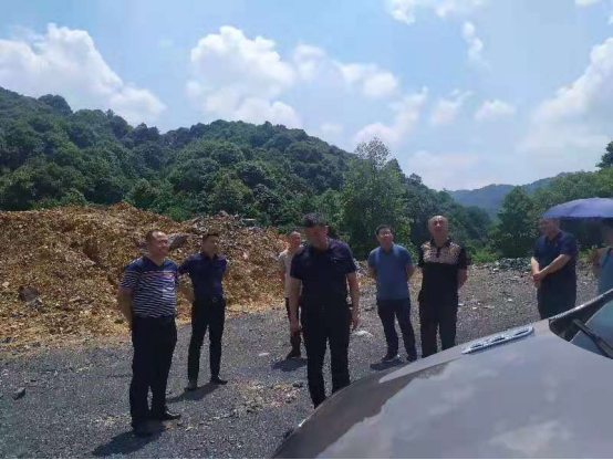 省厅来绥宁县进行绿色矿山督导(图1)